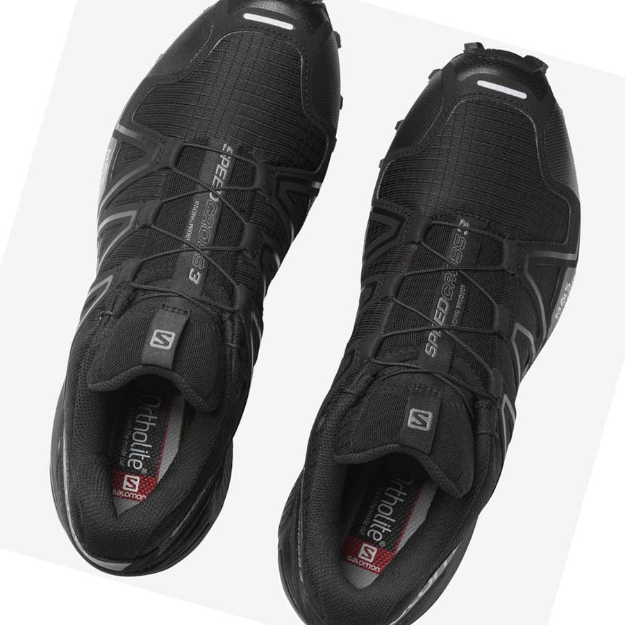 Salomon SPEEDCROSS 3 Kadın Spor Ayakkabı Siyah | TR 2661ILH